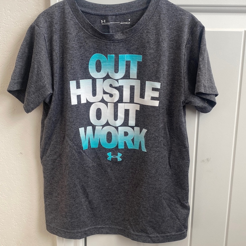 Boys under armour shirt